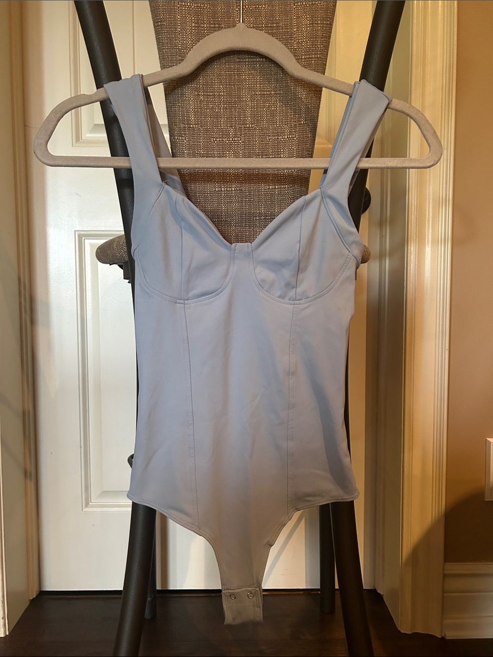 Kids Light Blue One-Piece Bodysuit